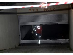 GÜNCELLEME - Adana'da kapalı otoparkta yangın