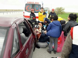 Konya'da trafik kazası: 5 yaralı
