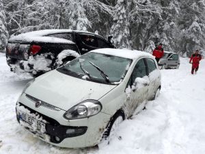 Yaylada mahsur kalan öğrenciler kurtarıldı