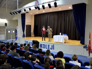 TED Konya Koleji’nde söyleşi