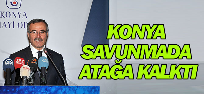 Konya savunmada atağa kalktı