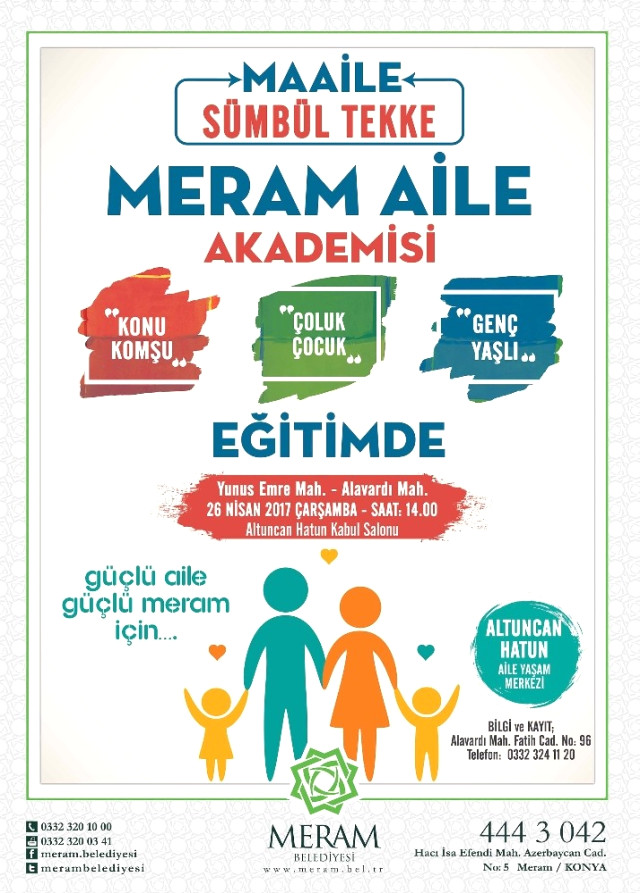 Meram'da Tiyatrolu Aile Akademisi