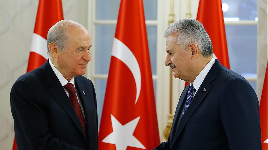 Başbakan Yıldırım Bahçeli ile görüşecek