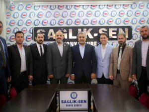AK Parti’den Sağlık-Sen’e teşekkür ziyareti