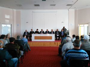 Bozkır'da halk toplantısı