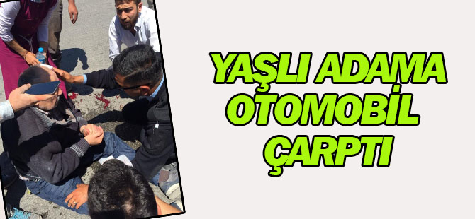Konya'da yaşlı adama otomobil çarptı