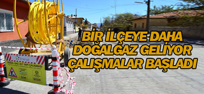 Sarayönü Doğalgaza Kavuşuyor