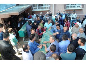 Samsun'daki cami inşaatında çökme