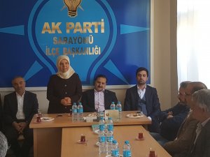 Milletvekillerden ilçelere teşekkür ziyaretleri