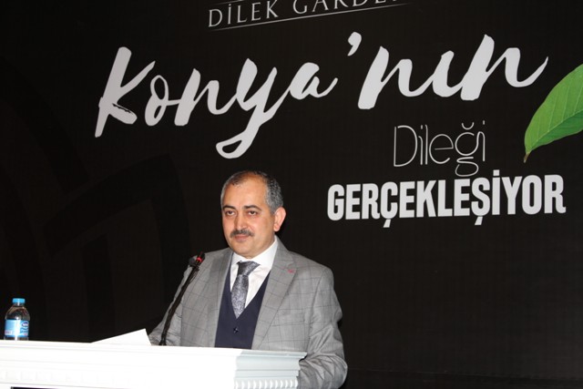 Konya'nın 5A sınıfı konut projesi "Dilek Garden" tanıtıldı