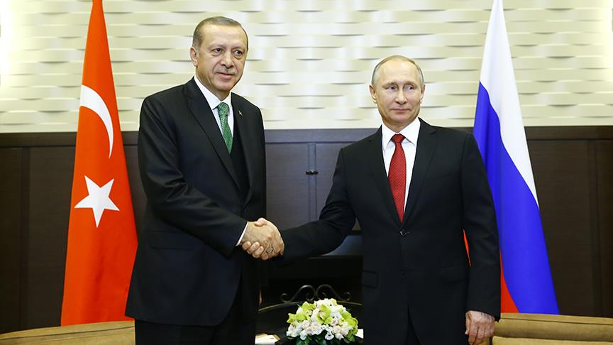 Erdoğan-Putin görüşmesi başladı