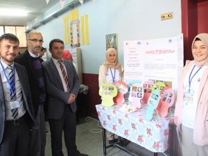 Bozkır'da bilim fuarı açıldı