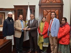 Pakistan heyeti Selçuk Üniversitesi’nde