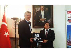 AA'dan Beyrut Büyükelçisi Erciyes'e ziyaret