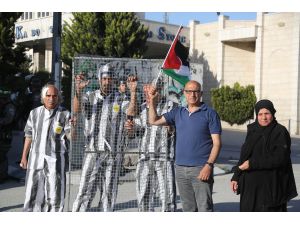 Batı Şeria'da yürüyüşe müdahale