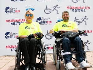 Tüm dünya aynı anda, koşamayanlar için koşuyor