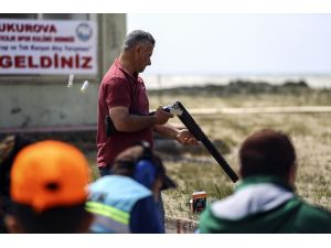 Avcılar, Adana'da atıcılık ve trap yarışmasında buluştu