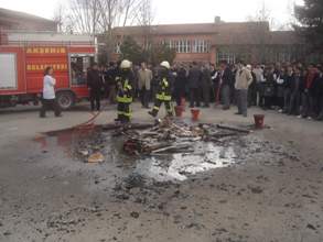 Doğanhisar Devlet Hastanesinde yangın tatbikatı yapıldı