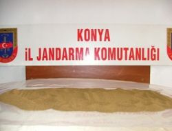 Konya'da altın tozu operasyonu