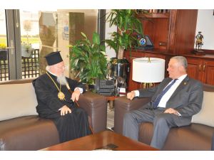 Fener Rum Patriği Bartholomeos, İzmir'de