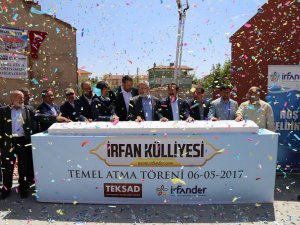 İrfan Külliyesi’nin temeli atıldı