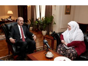 Kurtulmuş, Mihalgazi Belediye Başkanı Akgün’ü kabul etti