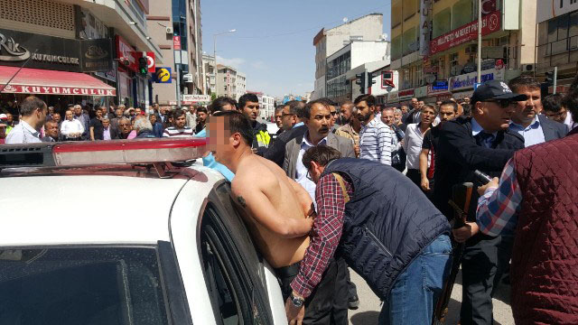 Konya'da havaya rastgele ateş açan kişi yakalandı