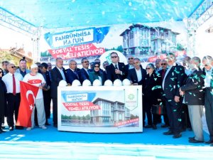'Fahrünnisa Hatun Sosyal Tesisi'nin  temeli atıldı