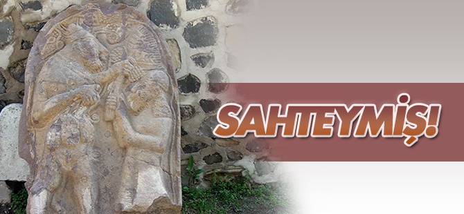 Ereğli'de bulunan stelin sahyetmiş