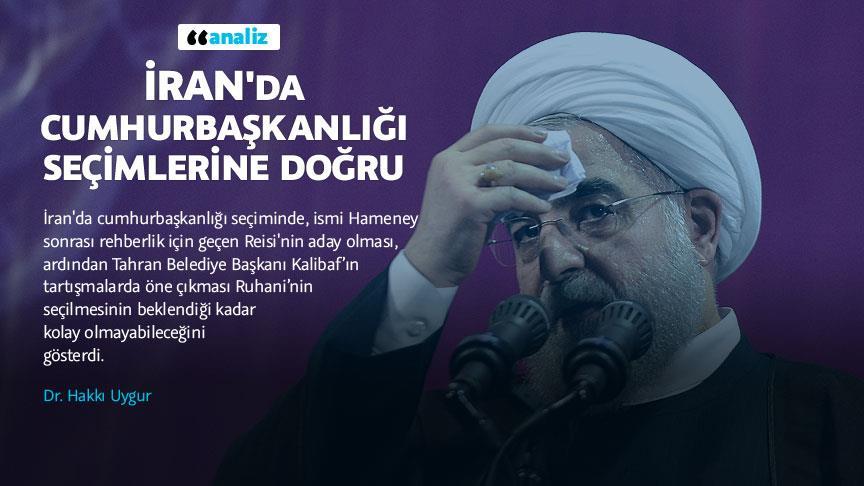 İran'da yarış Ruhani ile Reisi ve Galibaf arasında geçecek