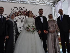 Kütükcü ve Kılıç ailelerin mutlu günü
