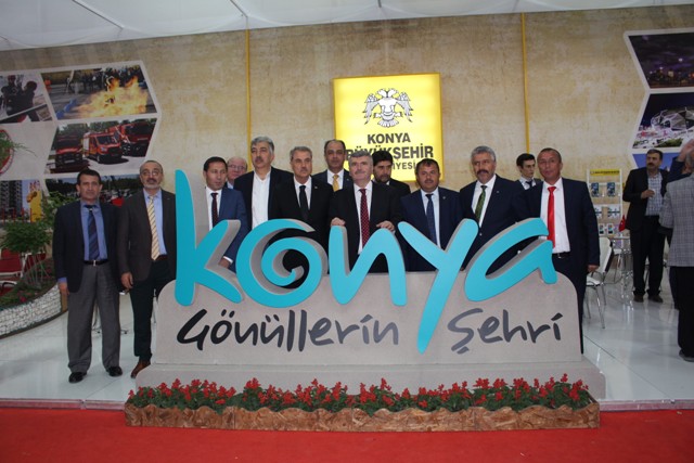 Akyürek ve Kaleli Fuarı gezdi