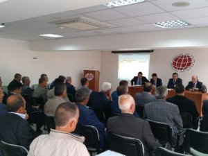 MEDAŞ  muhtarlarla bir araya geldi