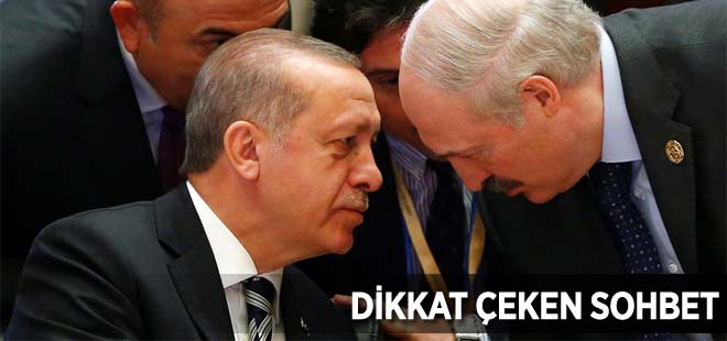 Erdoğan ile o ülkenin lideri arasında dikkat çeken sohbet