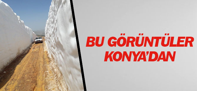 Mayıs ayında kar kalınlığı 4 metre!