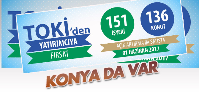 TOKİ, 151 iş yeri ve 136 konutu satışa çıkardı