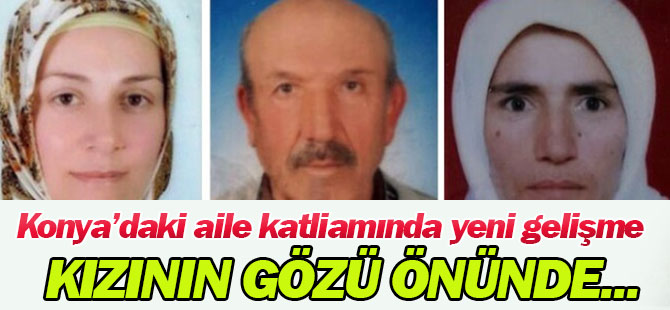 Boşandığı Eşini, Kayınpederini ve Kayınvalidisini Küçük Kızının Gözleri Önünde Öldürdü