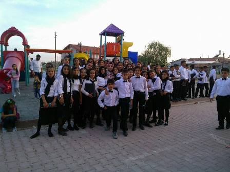 Öğrencilerden coşkulu yılsonu etkinliği