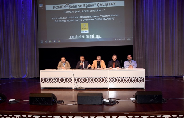 Büyükşehir’den “KOMEK Şehir ve Eğitim” Çalıştayı