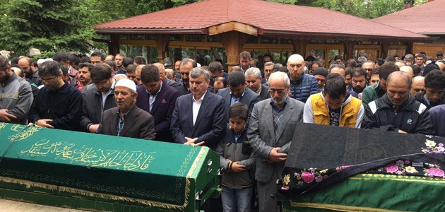 Yayla Ailesinin acı günü! Baba ve kızı toprağa verildi