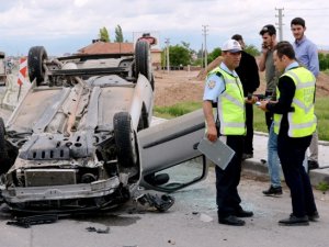 Aksaray yolunda kaza