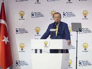 Erdoğan'dan teşekkür konuşması