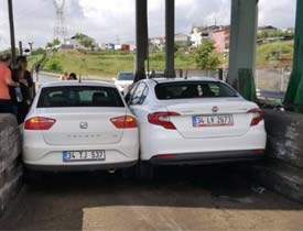 Trafikte inat pahalıya maloldu