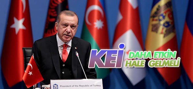 Erdoğan: KEİ'yi sorunların çözümünde etkin bir araç haline getirmeliyiz