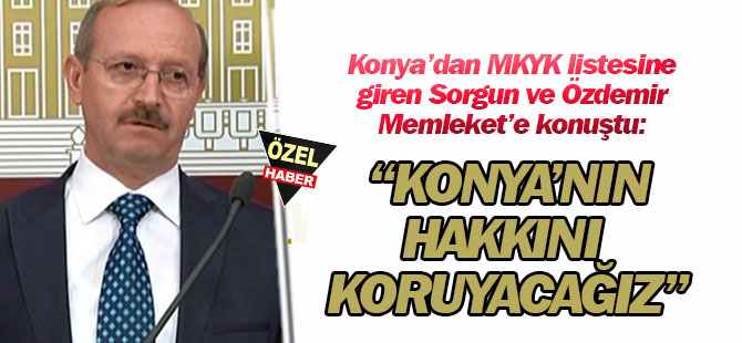 Yeni dönemin şifreleri Konya'dan: Daha çok gayret