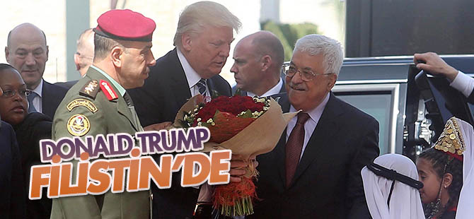 ABD Başkanı Trump  Filistin'de