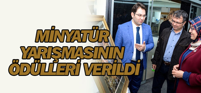 Meram'da Minyatür Yarışmasının Ödülleri Verildi