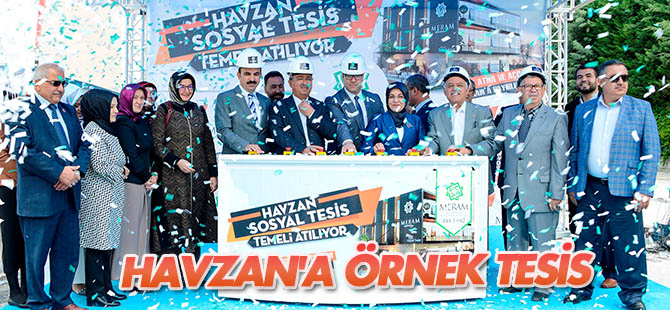 Havzan Mahallesi’ne örnek tesis