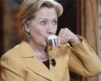 NTV'den Clinton'a irtica karşılaması