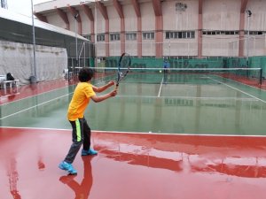 Teniste 19 Mayıs Turnuvası İsmail Serim anısına düzenlendi